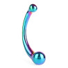 Mr. Steel Stimulateur de prostate The Curvy G-Spot 23 x 4.2 cm Irisé